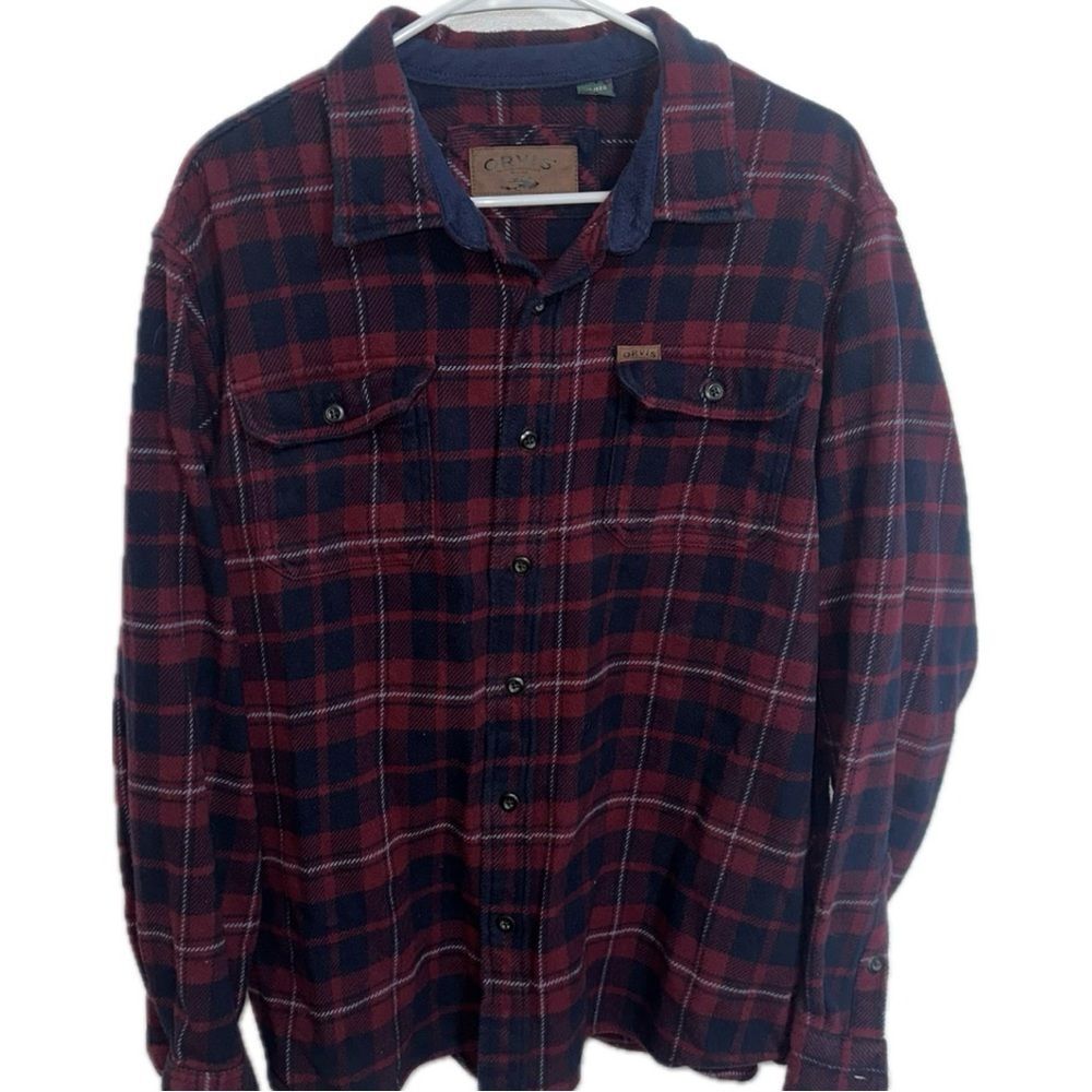 Orvis Heavyweight Flannel Button up long sleeve